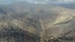 Ținutul aurului din Metaliferi. Barza. Imagini aeriene