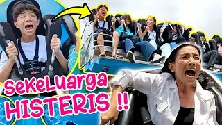 SEKELUARGA HISTERIS & TAKUT ! NAIK WAHANA EKSTREM DI JATIM PARK 2 ! CnX Tour De Jawa | Vlog Liburan