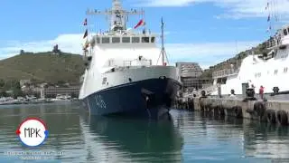 В Балаклаве представили сторожевой корабль 