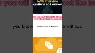 Aws interview live | interview question | recorded video | interview based question