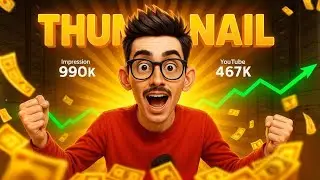 Easy Method for making professional thumbnails for free!