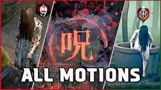 New Killer RINGU 'The Onryo' ALL MOTIONS (Prestige 3, MORI)  Sadako from Dead by Daylight