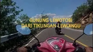 GUNUNG LEWOTOBI DARI TIKUNGAN LEWOINGU