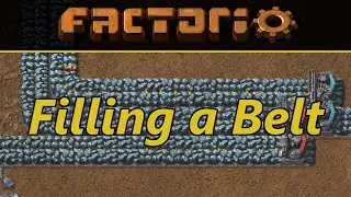 Factorio Tutorial | Filling a Belt
