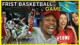 MY FRIST EVER BASKETBALL 🏀 GAME IN KAZAKHSTAN.