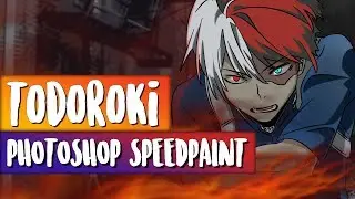 [SPEEDPAINT] Todoroki | Photoshop CC | Mouse Only