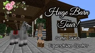 Huge Minecraft Stable Tour! || Satin Skies EQ Center || GCMC Equestrian Server
