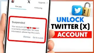 How To Recover Suspended Twitter (X) Account (2026)