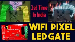 Pixel Led WiFi Gate Controller. Multi language Wifi SD Card Gate Controller.7415463658