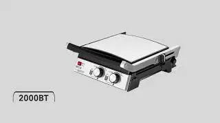 Гриль/Электрогриль ECG KG 2033 Duo Grill & Waffle