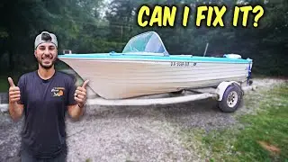 I Got A FREE BOAT! Can I fix it?