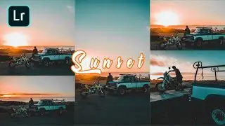 Tutorial Edit Foto Sunset Dengan Lightroom Mobile | Teal Orange Sunset
