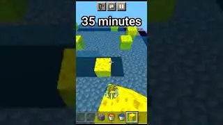 Minecraft Tower at Different Times (World's Smallest Violin) #shorts