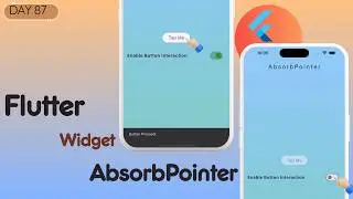 Flutter AbsorbPointer | AbsorbPointer Flutter
