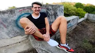 ALMOST BROKE MY ANKLE TWICE. PRINCE PERSIA PARKOUR IN REAL LIFE.
