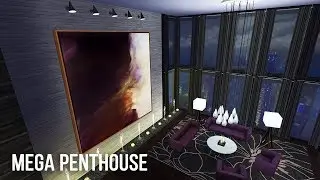 The Sims 4 Speed Build - Mega Penthouse