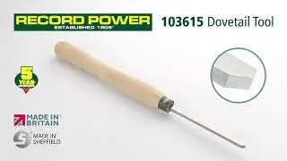 How To Create the Perfect Woodturning Dovetail Using the Record Power 103615 Dovetail Tool