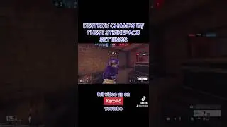 best strikepack settings full video  up on my channel 