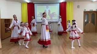 Чувашский танец. Детско-взрослый коллектив МБДОУ 
