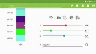 Приложение Color Harmony поможет дизайнеру выбрать цветовую палитру