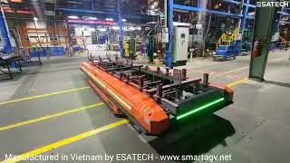 Multi-directional, heavy-duty AMR, for automobile assembly factory