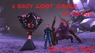 Ark Official PVE: 4 easy loot caves on Fjordur