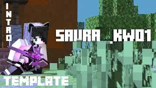 Template intro animasi Minecraft Prisma 3D by 
