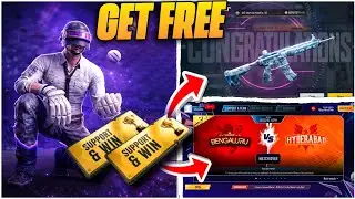😱 GET FREE M416 GLACIER IN BGMI / HOW TO PLAY CRICKET LEAGUE EVENT BGMI