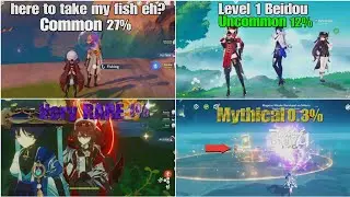 Ranking Genshin Co-op Players Into a Gacha System… The Rarest One Is Insane