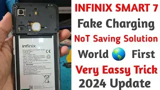 Infinix ( Smart 7 ) Charging Solution 2024 | Infinix Charging Ways | Infinix Smart 7 Fake Charging