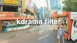 how to edit your videos like kdrama | add kdrama filter on your videos using capcut