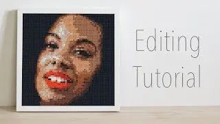 Convert Photos into Beaded Pixel Art | Editing Tutorial