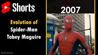Evolution of Spider-Man Tobey Maguire • #Shorts #Evolution #SpiderMan