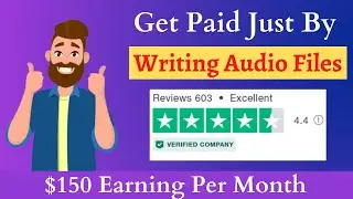Earn Money Online By Transcription | Work From Home | Make Money Online 🤑 | Data Entry Jobs