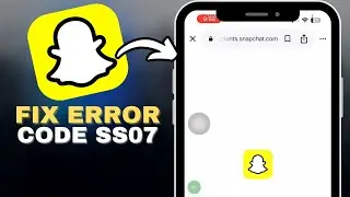 How To Fix Snapchat Error Code SS07 in SECONDS!