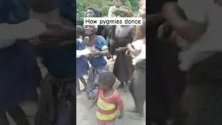 Pygmies dancing