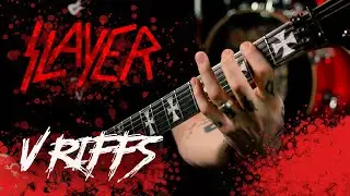 Как играть Slayer на гитаре | 5 крутых метал риффов! (Табы + Минус) #420bpm #slayer #гитара
