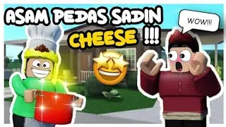 Berbuka Puasa Bersama Cengkerik! Masak Asam Pedas Sardin Cheese! [Bloxburg] (Roblox Malaysia)