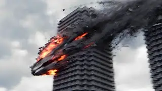 Houdini Experiment #7 - Building destruction v2