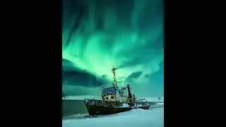 Невероятное северное сияние#shorts #amazing