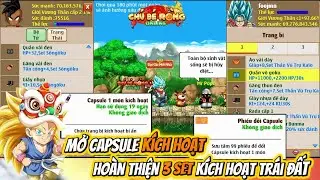 Dragon Ball Online - Opening Capsules to Activate and Complete the Kaio Universe God Set | Tet 2026