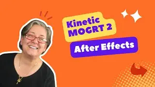 Master Kinetic Motion Graphic Templates: Easy Tutorial! #aftereffects #premierepro  #motiongraphics
