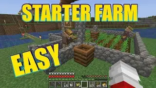 Starter Farm In Minecarft [easy]