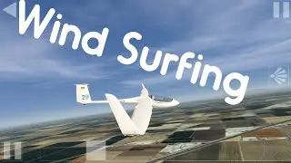 FS2020 Wind Surfing in a Glider