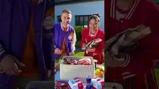 I Hid In the Picnic Basket to Scare Them 😂 #comedy