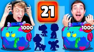 1000x TODES BOX OPENING BATTLE! 😱 117x NEUER BRAWLER + SKINS! 😱 Brawl Stars deutsch