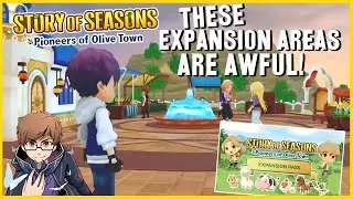 Olive Town's New DLC Expansion Areas are Awful | Story of Seasons Pioneers of Olive Town