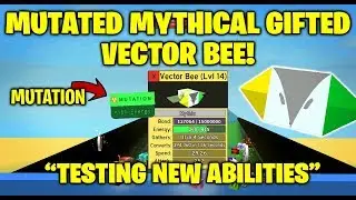 Mutated Mythical Gifted Vector Bee! WOW! - Bee Swarm Simulator