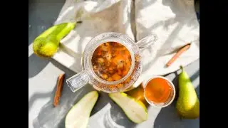 Никто НЕ ВЕРИТ, что это ДОМАШНИЙ ЧАЙ! Фруктовый чай с грушей КАК В РЕСТОРАНЕ / fruit tea