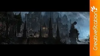 Town Crier -  3D Speed art (#Vue, #Photoshop) | CreativeStation